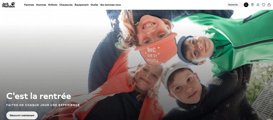Magasin en ligne Jack Wolfskin